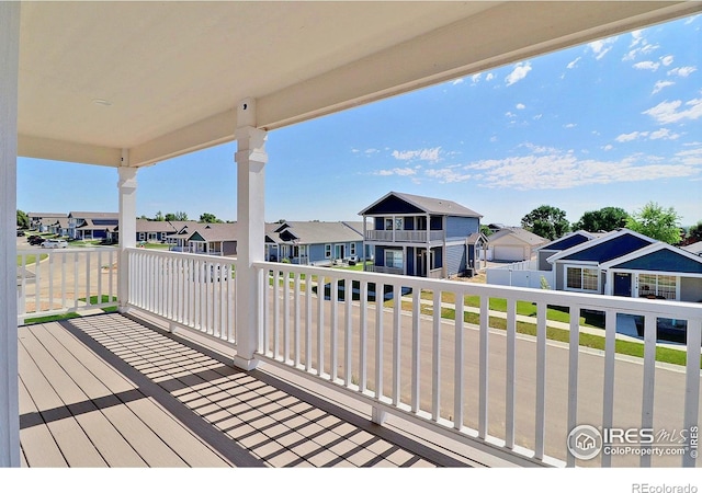 4319 Primrose Ln, Evans, CO 80620 - deck with a residential view