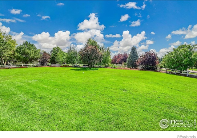1115 Kestrel Rd, Eaton, CO 80615 - view of yard with a view of rural / pastoral area