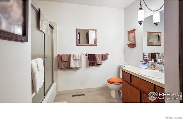 2937 Alamo Ave, Fort Collins, CO 80525 - full bath featuring vanity and shower / bath combination with glass door