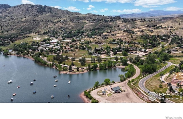 5001 W County Road 38 E, Fort Collins, CO 80526 - aerial view of a water and mountain view