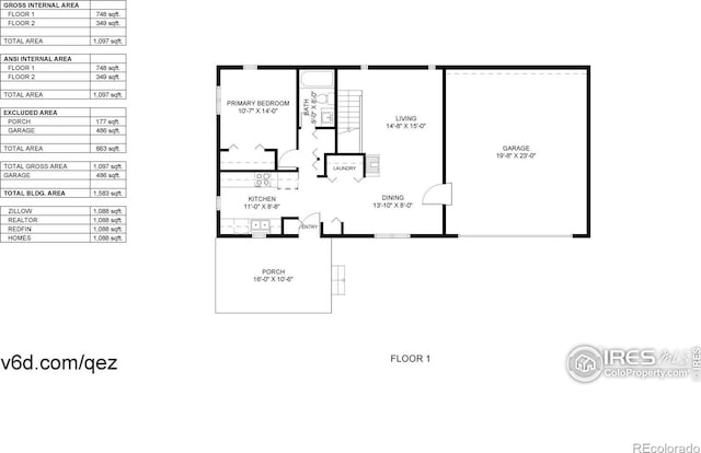 5001 W County Road 38 E, Fort Collins, CO 80526 - view of floor plan / room layout