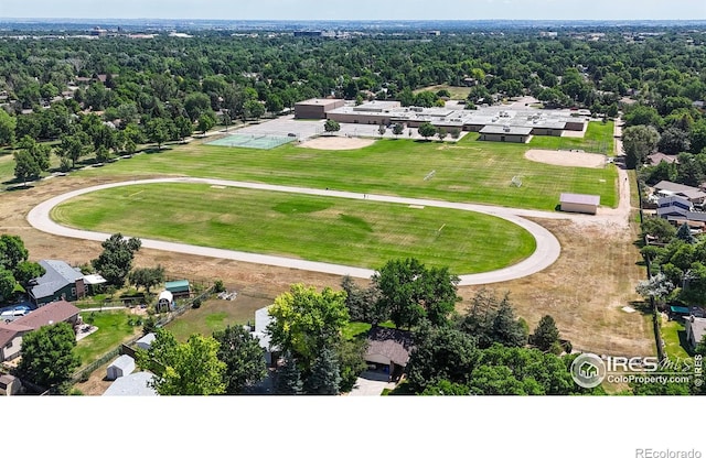 2319 Cotswold Ct, Fort Collins, CO 80526 - drone / aerial view of a heavily wooded area