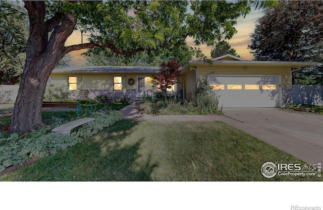 2319 Cotswold Ct, Fort Collins, CO 80526 - single story home featuring an attached garage and driveway
