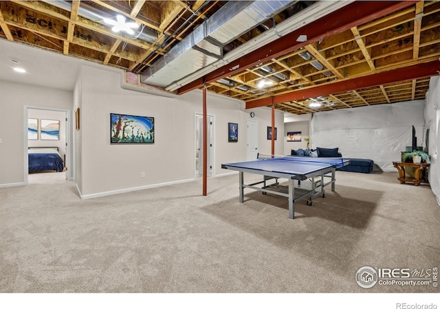4803 Withers Dr, Fort Collins, CO 80524 - game room featuring carpet floors