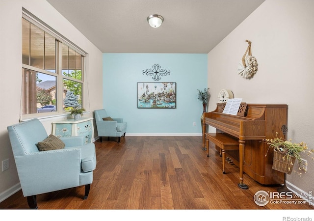 4803 Withers Dr, Fort Collins, CO 80524 - living area featuring wood finished floors and baseboards
