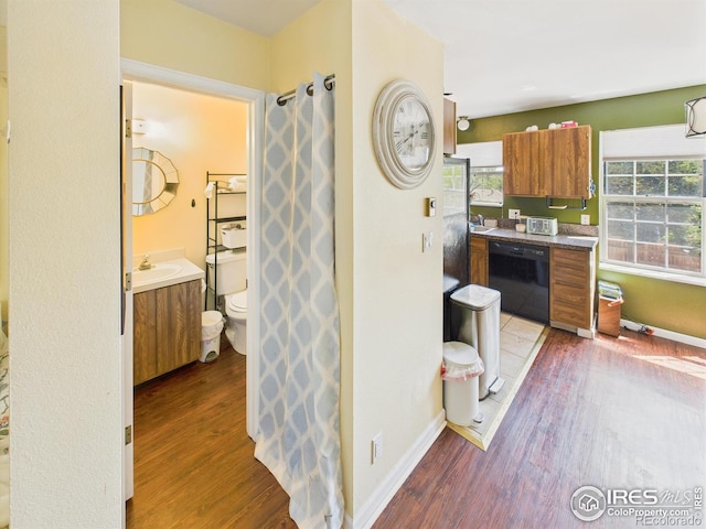 3200 Azalea Dr # 6, Fort Collins, CO 80526 - full bath featuring wood finished floors and vanity