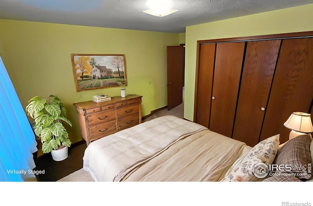 420 Applewood St, Brush, CO 80723 - carpeted bedroom with a closet