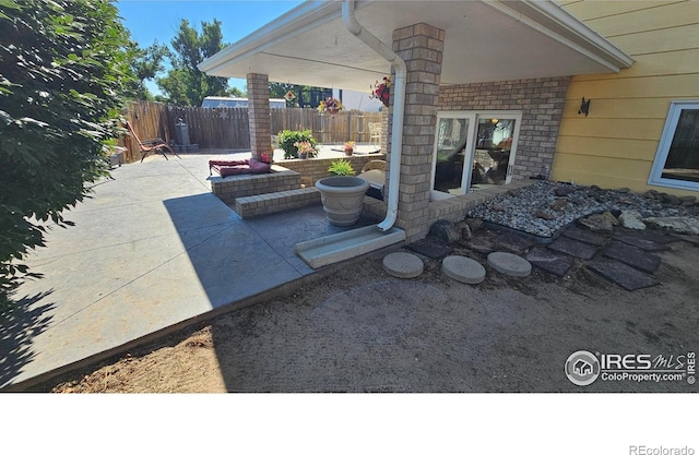 420 Applewood St, Brush, CO 80723 - view of patio