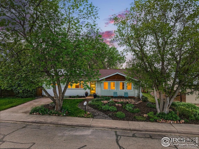 2545 Woodstock Pl, Boulder, CO 80305 - view of front of home with driveway and a garage