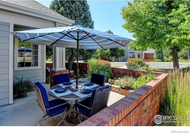 4500 Seneca St Unit 11, Fort Collins, CO 80526 - view of patio / terrace with outdoor dining area
