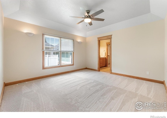 3822 W 11th St Unit 35, Greeley, CO 80634 - empty room featuring light colored carpet and a ceiling fan