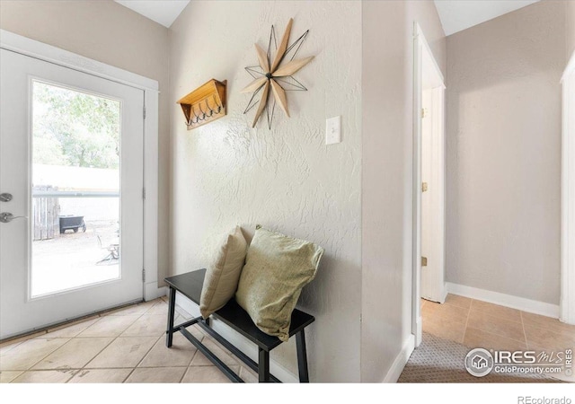 511 E Prospect Rd, Fort Collins, CO 80525 - entryway featuring light tile patterned floors and baseboards