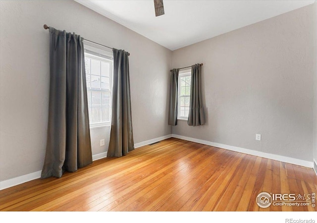 511 E Prospect Rd, Fort Collins, CO 80525 - spare room with light wood-style flooring and baseboards