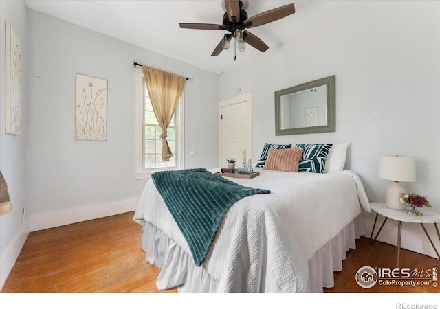 511 E Prospect Rd, Fort Collins, CO 80525 - bedroom with wood finished floors and baseboards