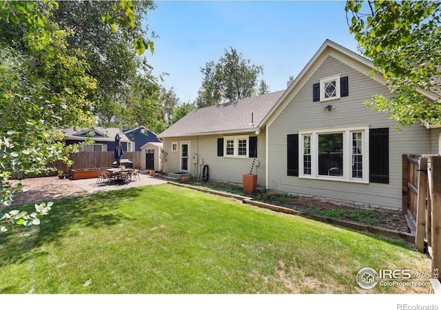511 E Prospect Rd, Fort Collins, CO 80525 - rear view of property with a patio
