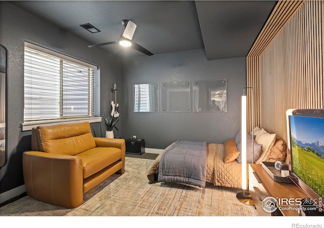 4306 Dixon St, Timnath, CO 80547 - bedroom with baseboards and ceiling fan