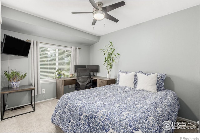 11417 King Way, Westminster, CO 80031 - carpeted bedroom featuring baseboards and ceiling fan