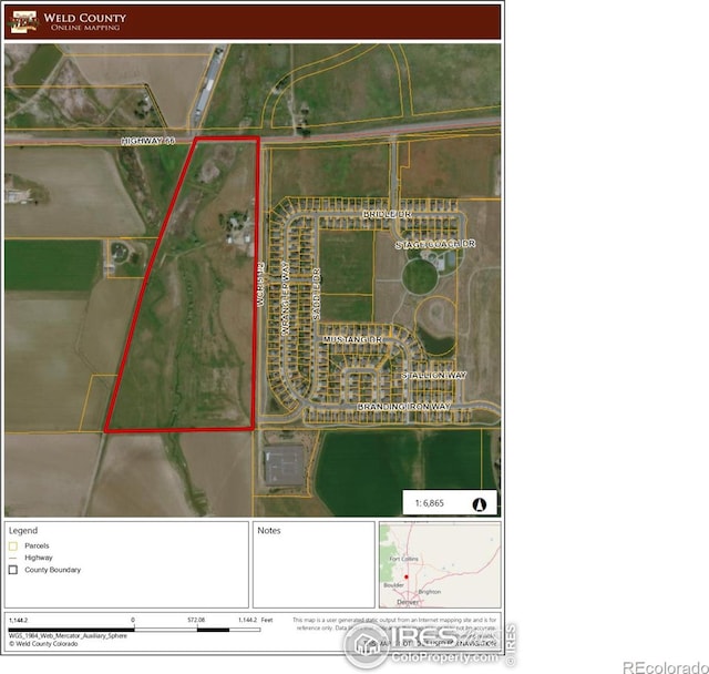 0 County Road 5 Unit 1/2, Mead CO, 80504 land for sale