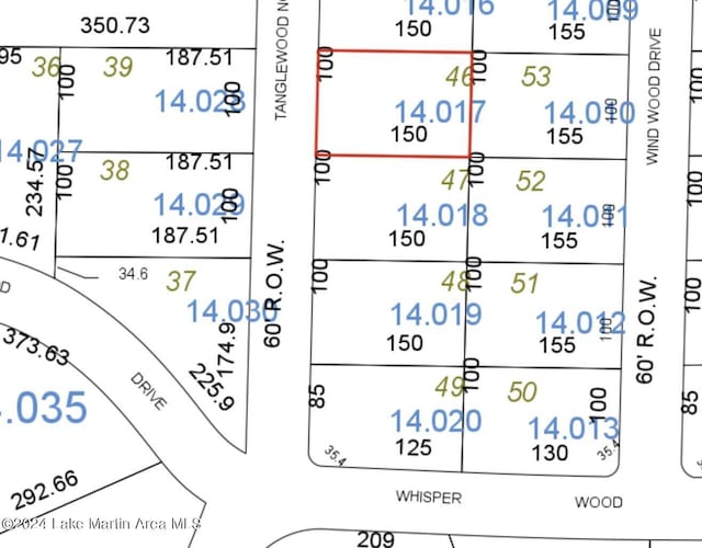 Listing photo 3 for LOT46 Tanglewood Ct, Dadeville AL 36853