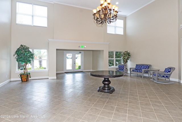 view of community lobby