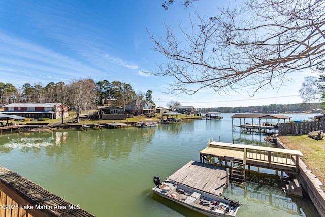 100 Royal Dr, Equality, AL 36026 - dock area with a water view