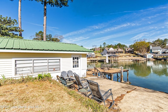 100 Royal Dr, Equality, AL 36026 - dock area with a water view