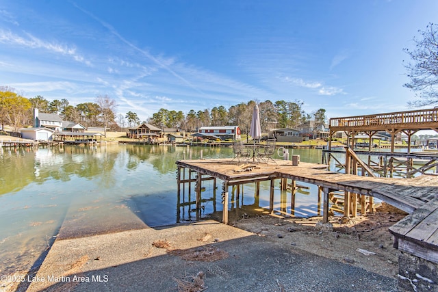 100 Royal Dr, Equality, AL 36026 - view of dock featuring a water view