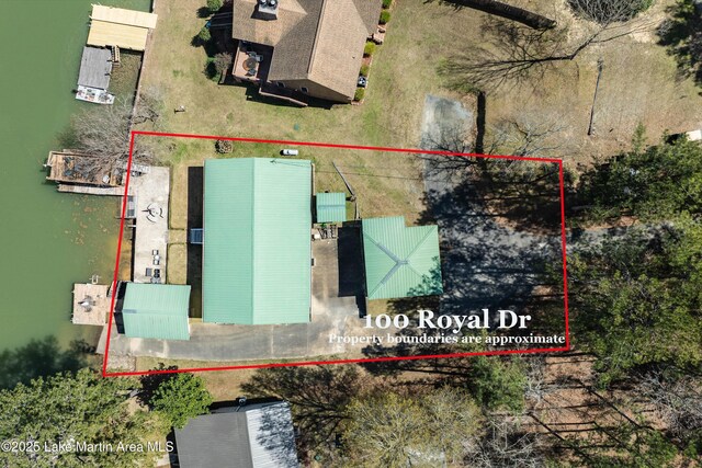 100 Royal Dr, Equality, AL 36026 - bird's eye view