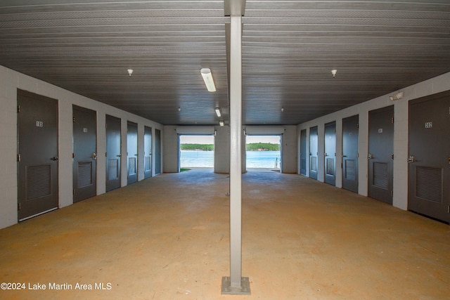 view of horse barn