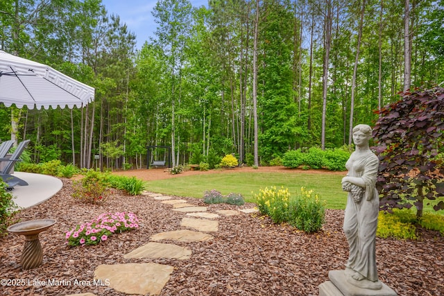 24 Hideaway Cir, Jacksons Gap, AL 36861 - view of yard