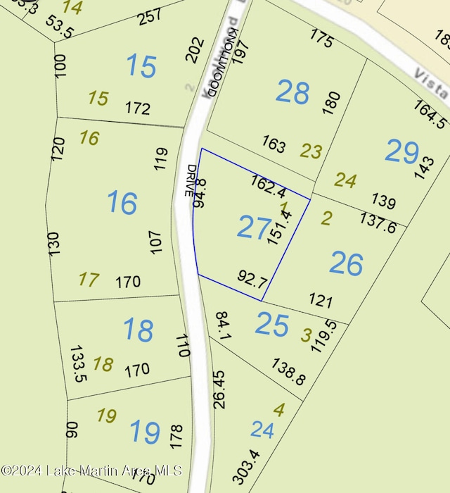 5 Knollwood Dr Unit 1, 2, 3, Dadeville AL, 36853 land for sale