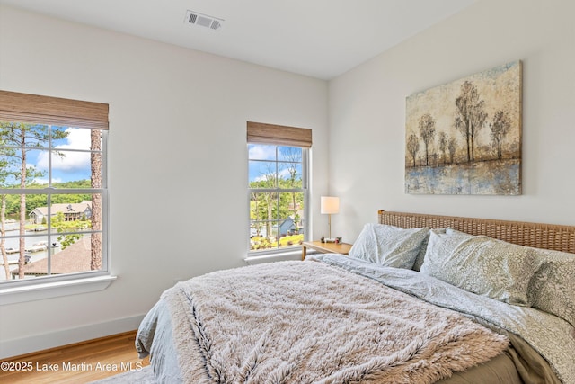 224 Village Trl, Dadeville, AL 36853 - bedroom featuring multiple windows, wood finished floors, and baseboards