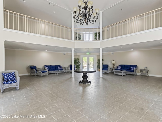 view of community lobby