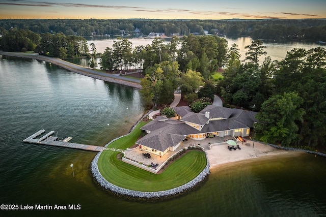 1020 Wake Robin, Eclectic, AL 36024 - bird's eye view featuring a water view