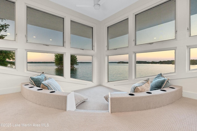 1020 Wake Robin, Eclectic, AL 36024 - sunroom with a water view