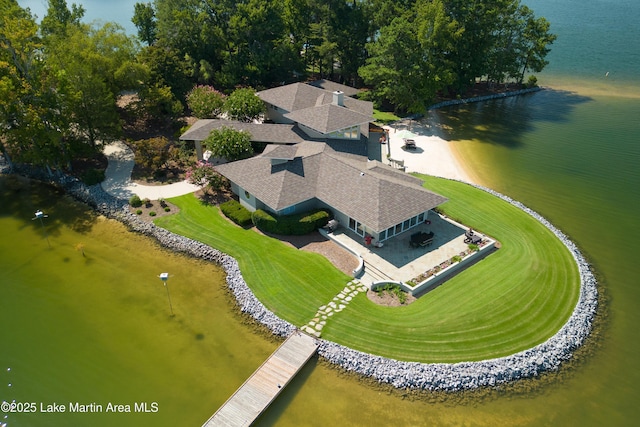 1020 Wake Robin, Eclectic, AL 36024 - bird's eye view featuring a water view