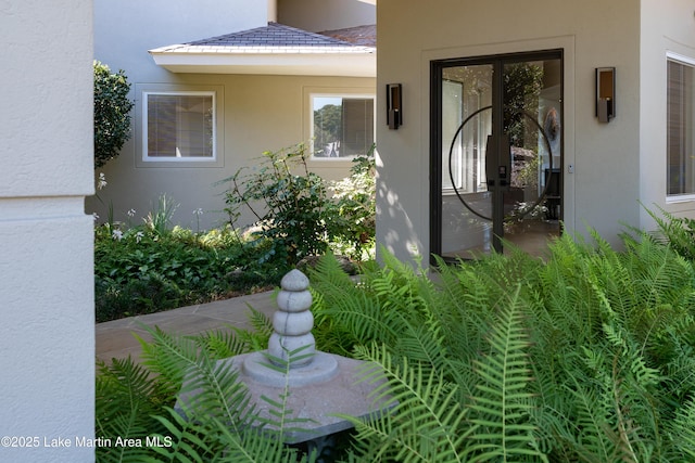 1020 Wake Robin, Eclectic, AL 36024 - entrance to property with stucco siding