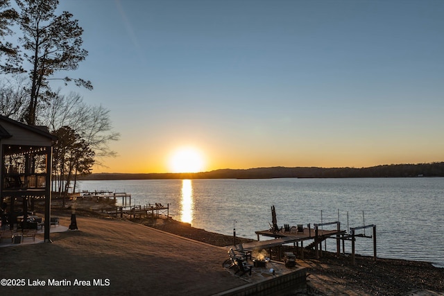2082 River Oaks Dr, Jacksons Gap, AL 36861 - dock area with a water view