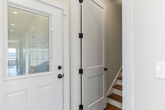 2082 River Oaks Dr, Jacksons Gap, AL 36861 - doorway to outside with stairway