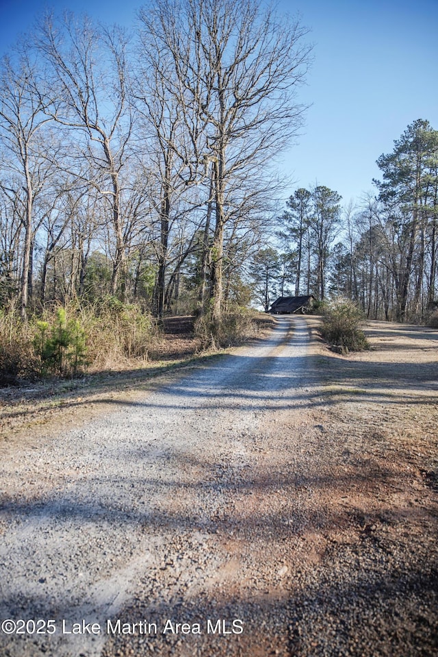 view of road