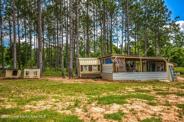 4869 County Road 2225, Troy, AL 36079 - view of front facade featuring an outbuilding and exterior structure