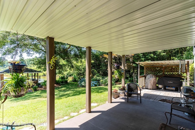 view of patio