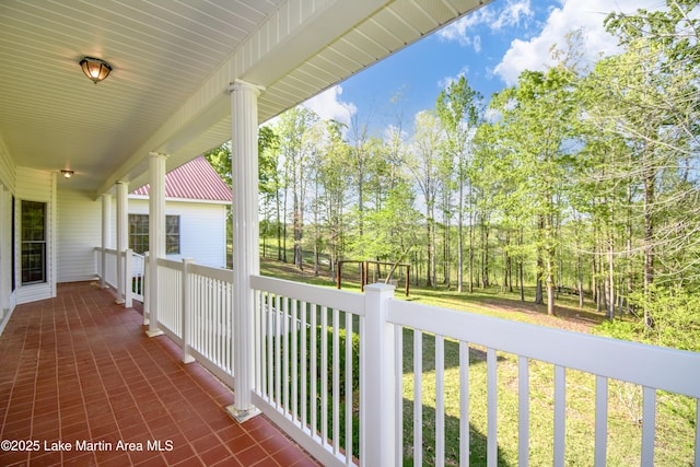 1647 Timber Trl, Alexander City, AL 35010 - view of balcony
