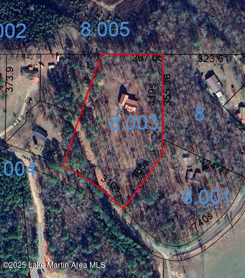 1647 Timber Trl, Alexander City, AL 35010 - map