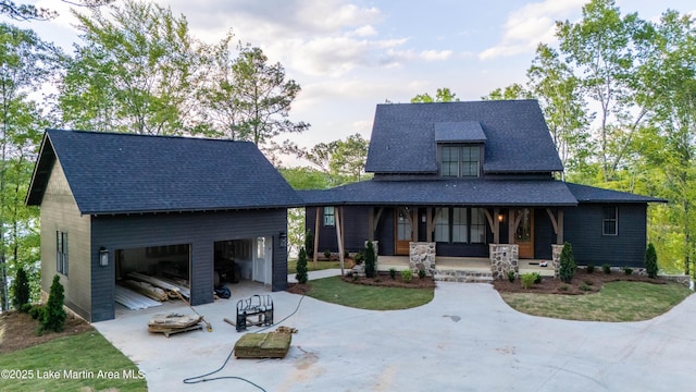 149 Bay Pt, Jacksons Gap, AL 36861 - view of front of house with dirt driveway and a front yard