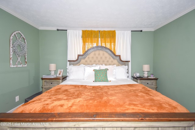 241 Warrior Rd, Alexander City, AL 35010 - bedroom featuring ornamental molding