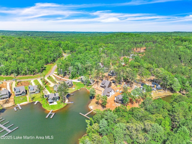 189 Magnolia Way, Dadeville, AL 36853 - view of property location featuring a forest and a large body of water