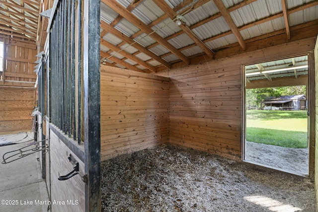 view of stable