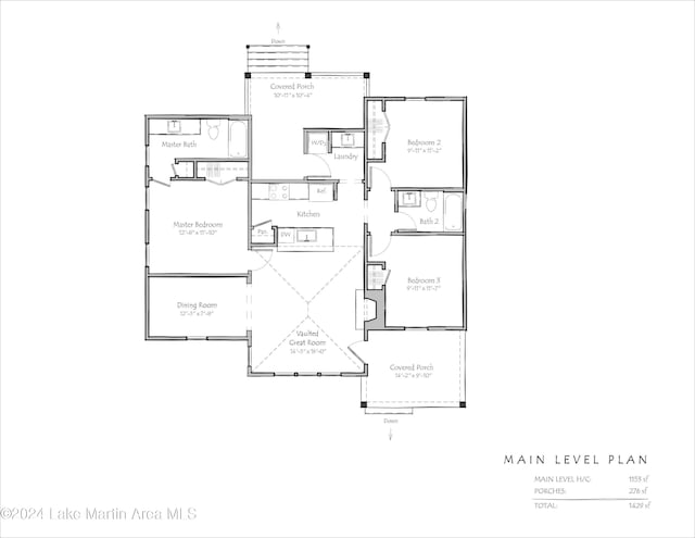 124 Village Pkwy, Dadeville, AL 36853 - view of layout