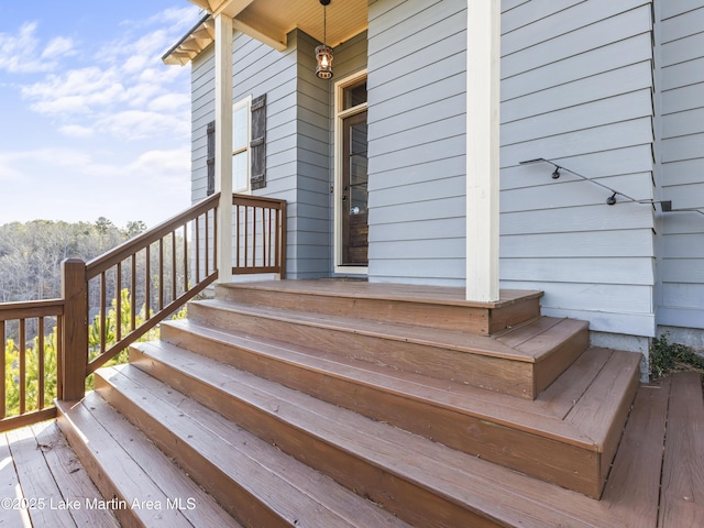 view of deck